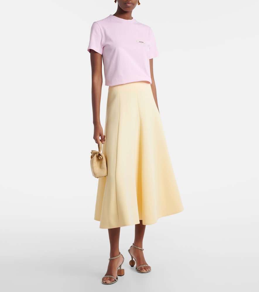  Jacquemus Jacquemus T-shirt Gros Grain Aus Baumwoll-jersey 