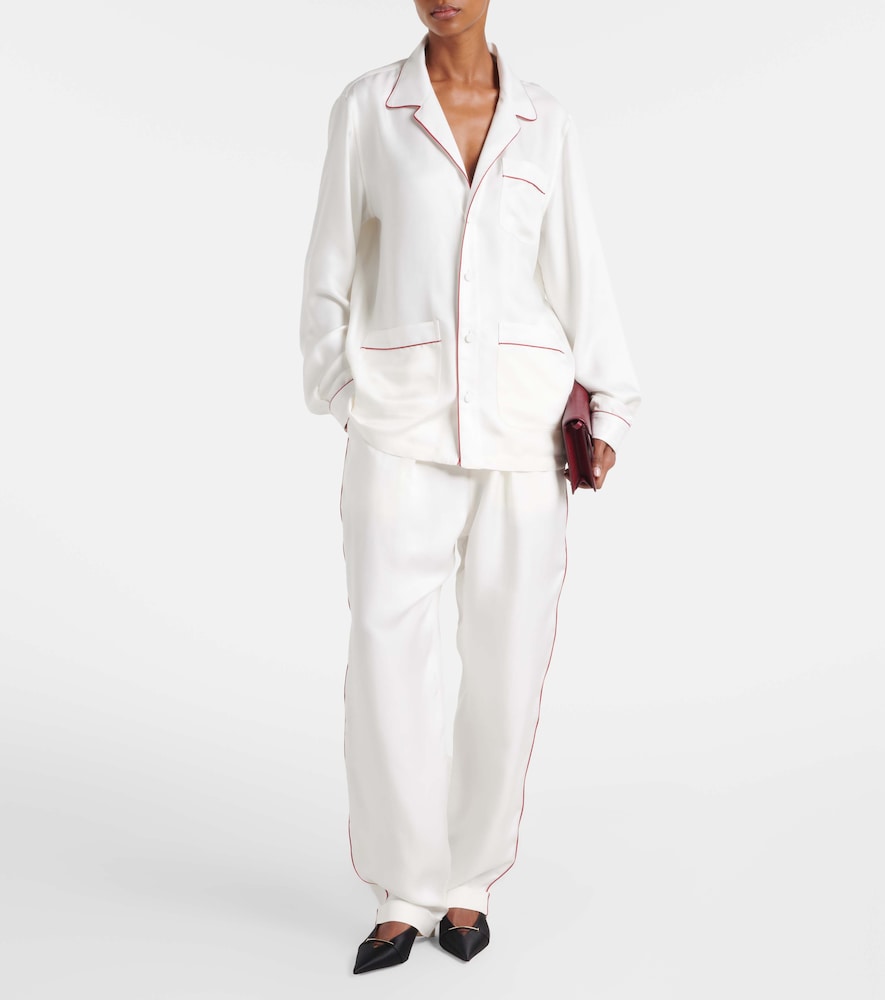 Tom Ford Tom Ford Pyjamahose Aus Seiden-twill 