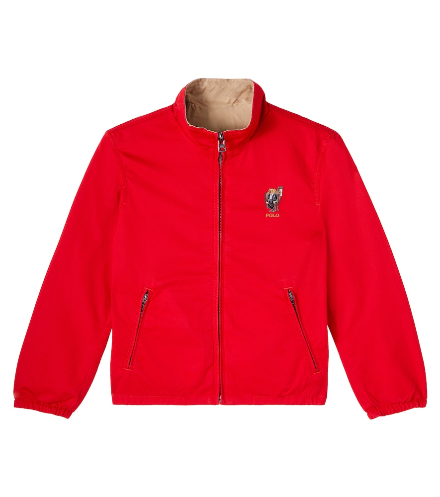 Polo Ralph Lauren Kids Red Reversible Cotton Jacket Y Size 5 - Mytheresa