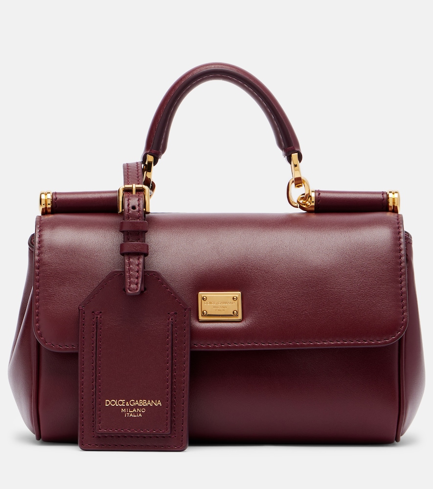 Dolce & Gabbana My Sicily leather tote bag