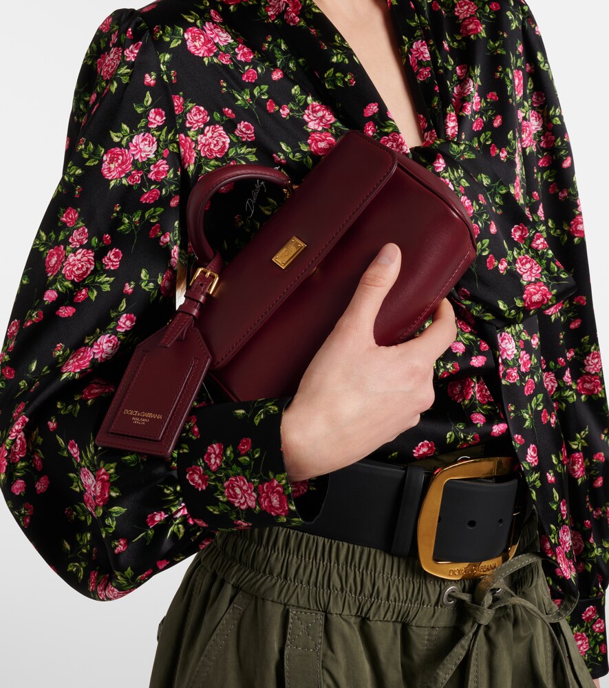 Dolce & Gabbana My Sicily leather tote bag
