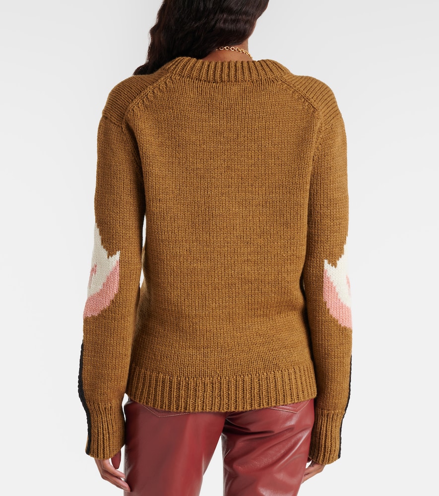  Chloe Chloé Pullover In Jacquard Di Lana 