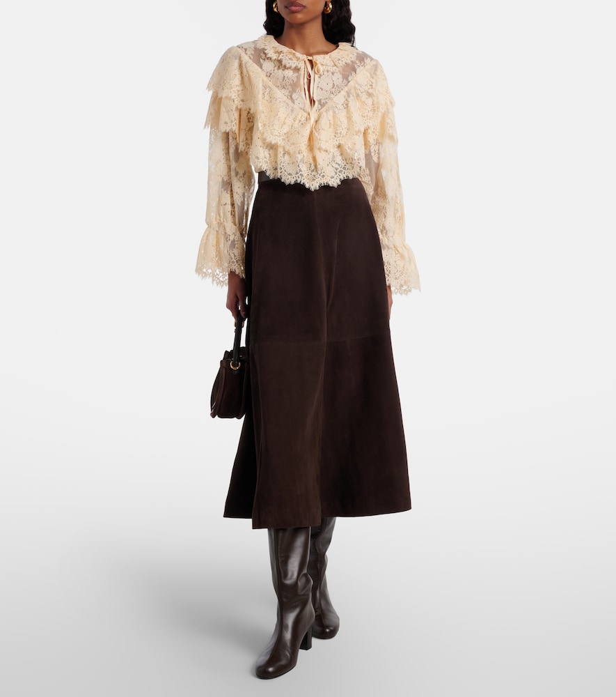  Rixo Rixo Faryn Ruffled Lace Blouse 