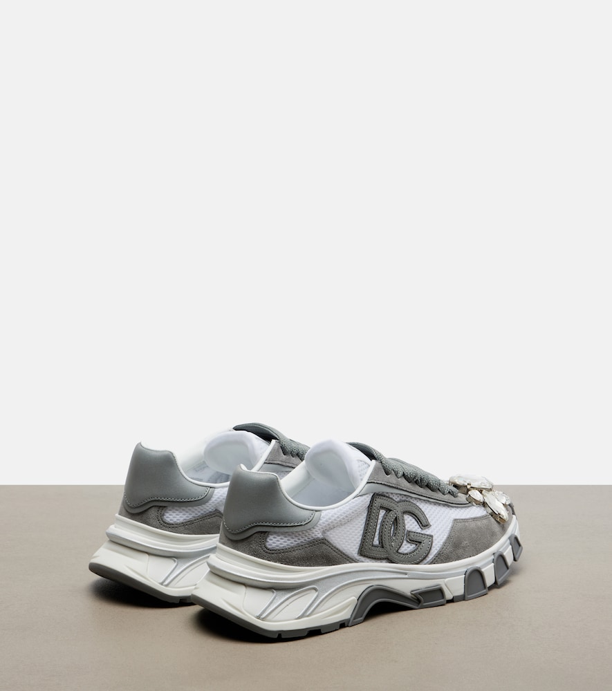  Dolce&gabbana Dolce&gabbana Sneakers Dg Country Road Mit Veloursleder 