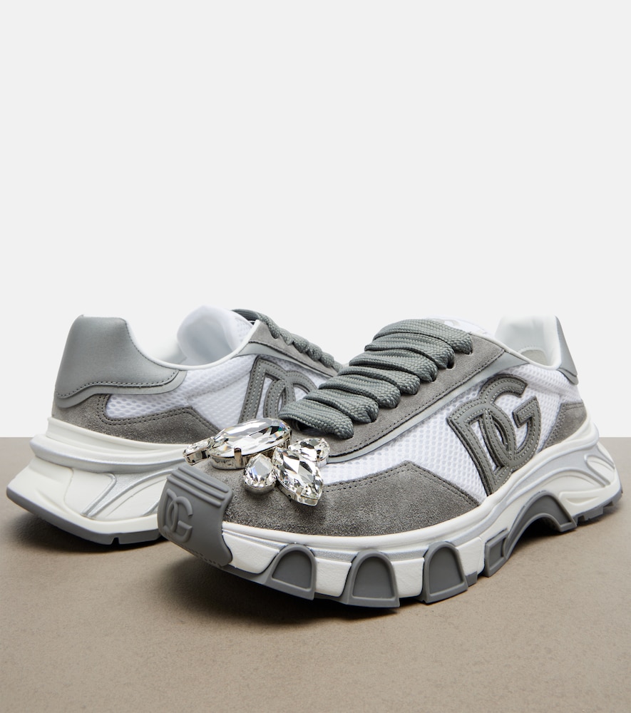  Dolce&gabbana Dolce&gabbana Sneakers Dg Country Road Mit Veloursleder 