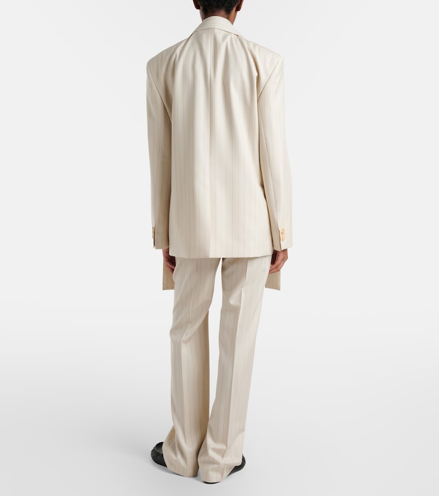  Acne Studios Acne Studios Pinstripe Wool Straight Pants 