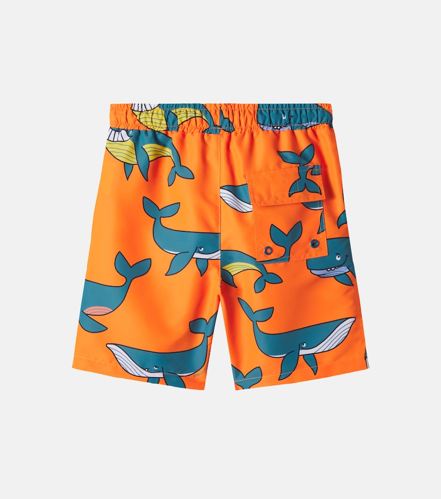  Stella Mccartney Kids Stella Mccartney Kids Bedruckte Badeshorts 