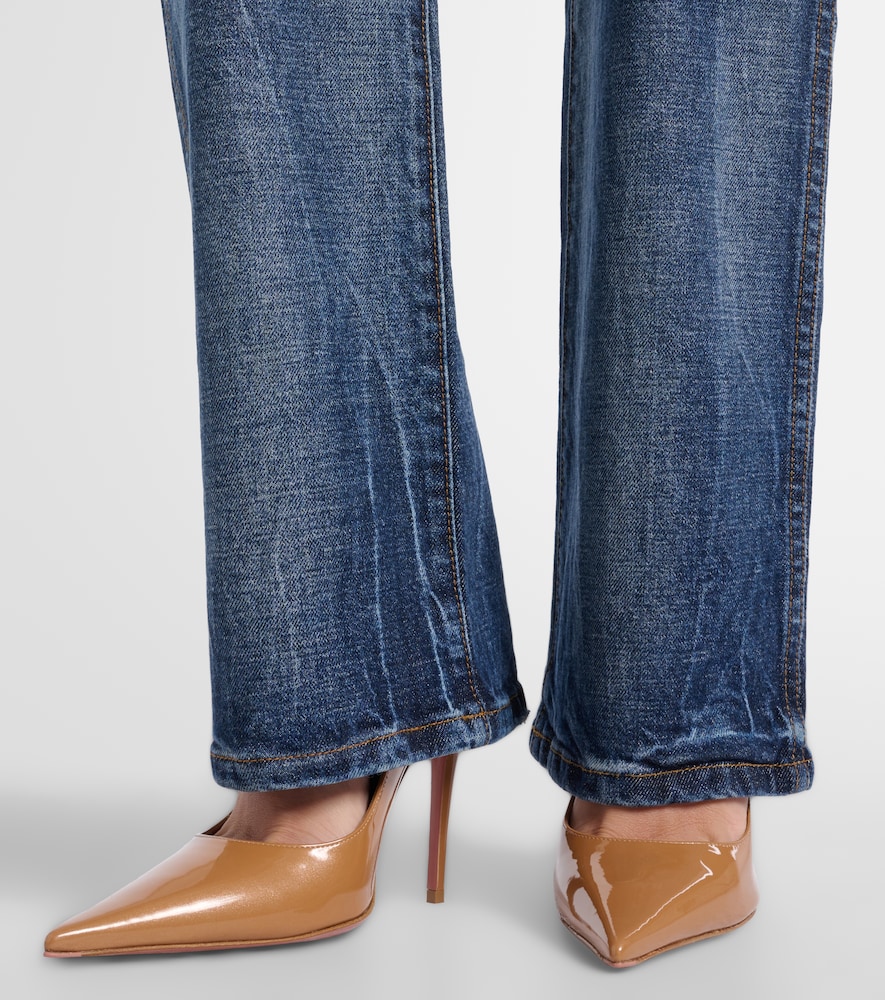 Amina Muaddi Barbara patent leather pumps