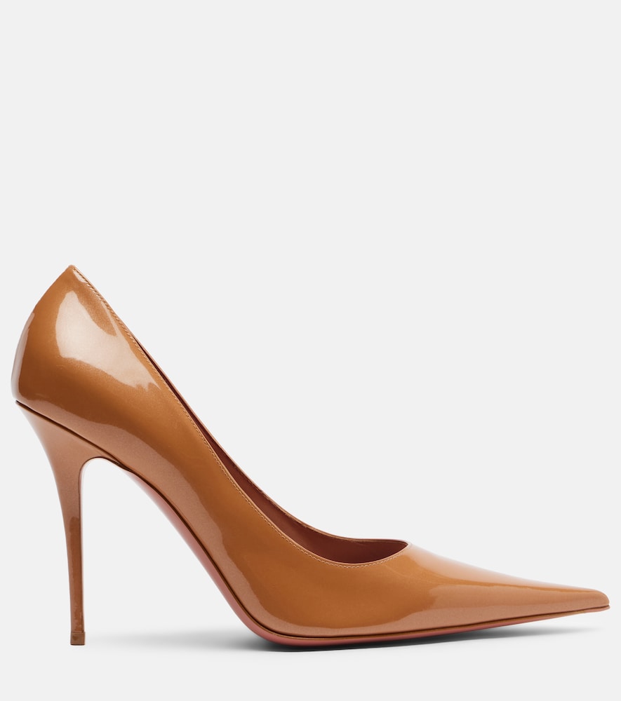  Amina Muaddi Amina Muaddi Pumps Barbara Aus Lackleder 