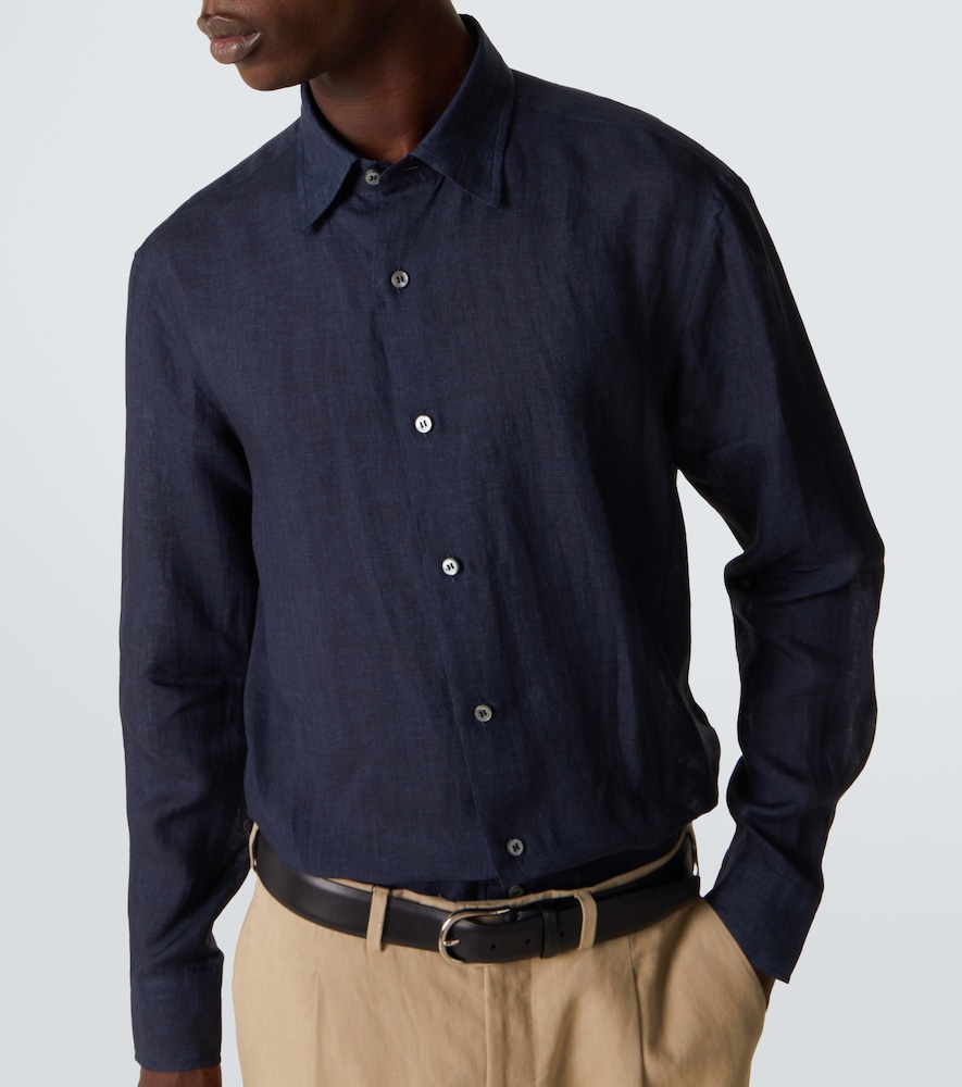  Brioni Brioni Linen Shirt 