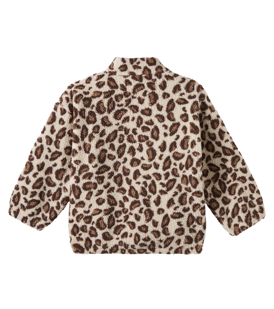  Konges Slojd Konges Slã¸jd Jody Leopard-print Teddy Jacket 