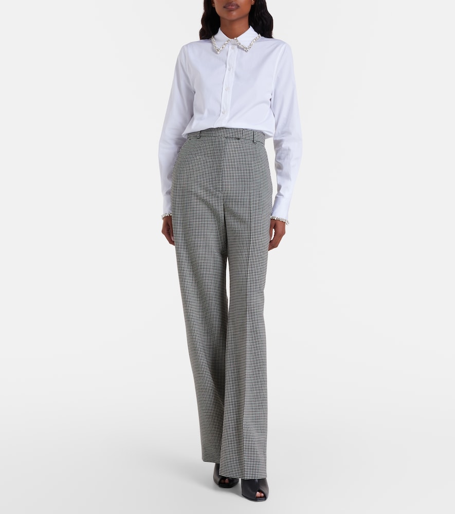  Mcqueen Mcqueen Weite Hose Aus Wolle 