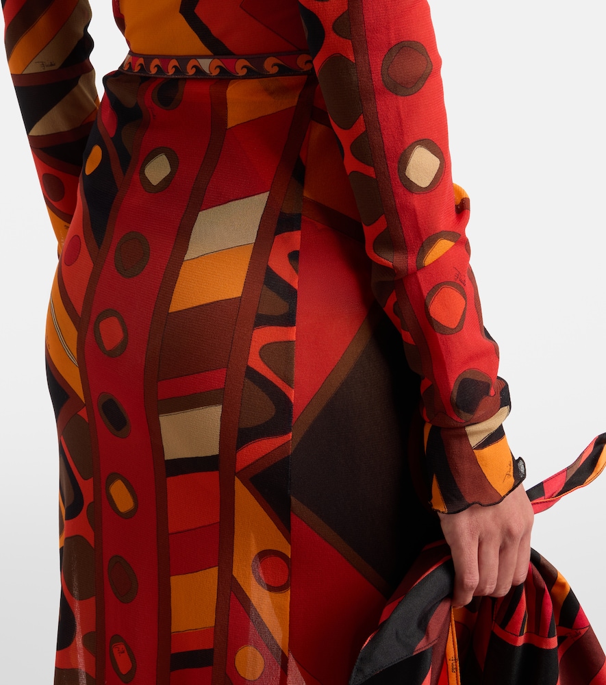  Pucci Pucci Vivara Tulle Maxi Skirt 