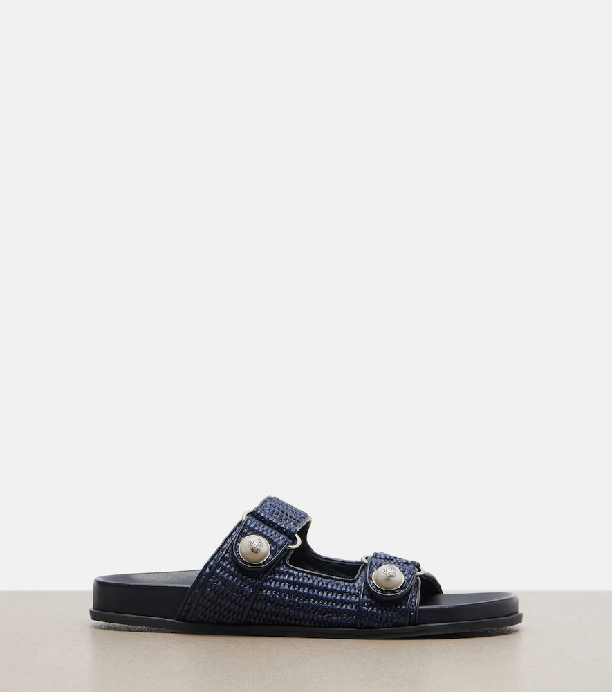  Jimmy Choo Jimmy Choo Sandalen Fayence Mit Leder 