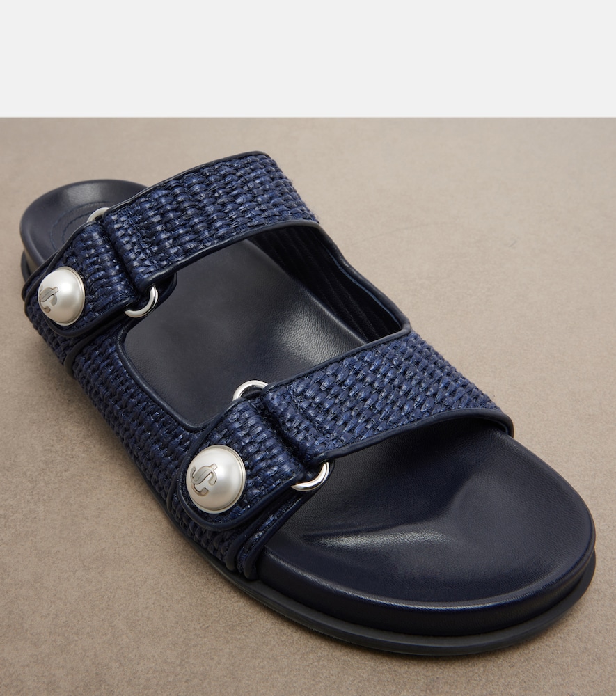  Jimmy Choo Jimmy Choo Sandalen Fayence Mit Leder 