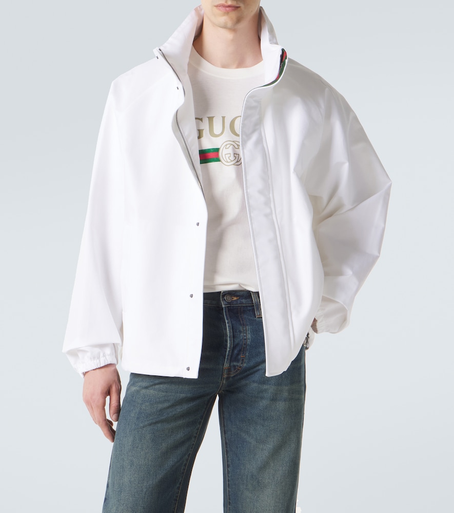  Gucci Gucci Cotton Canvas Blouson Jacket 