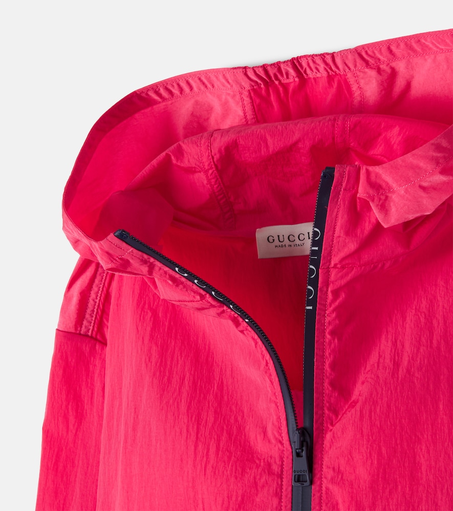 Gucci Kids Gucci Kids Logo Oversized Jacket 