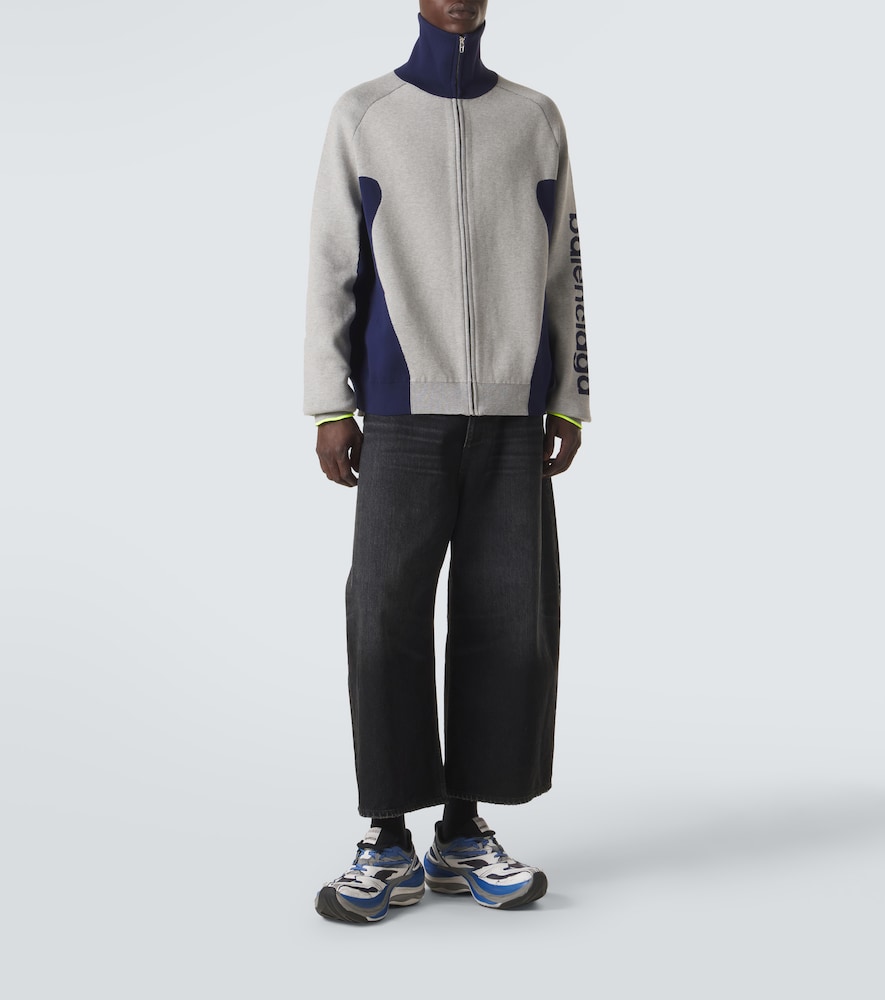  Balenciaga Balenciaga Cardigan Bodies Aus Einem Baumwollgemisch 