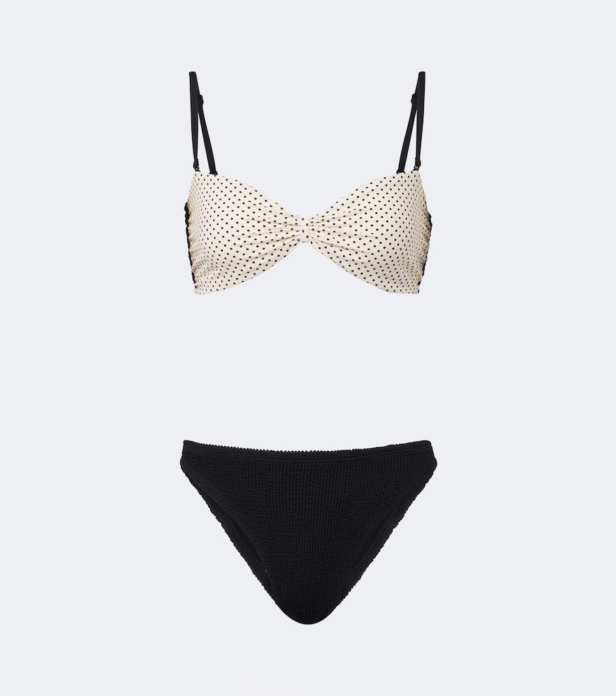 Hunza G Bikini Delphine rversible pois 255 €