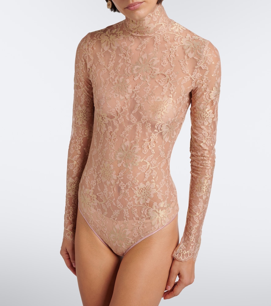 Garavani Sheer Lace Bodysuit