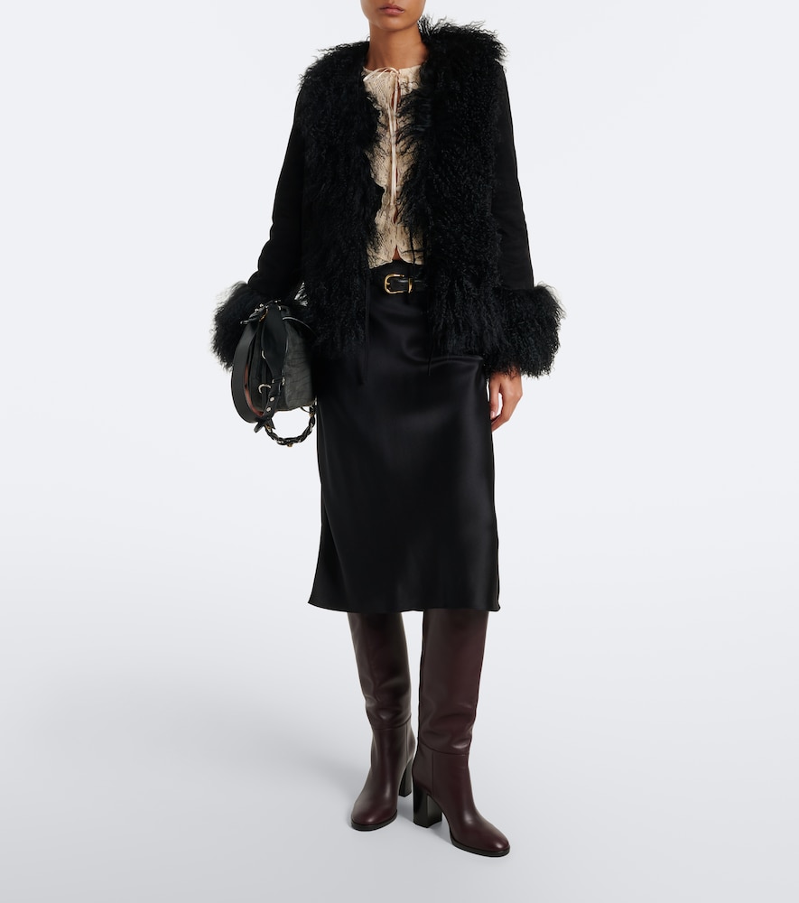 Sammy Shearling-Trimmed Jacket