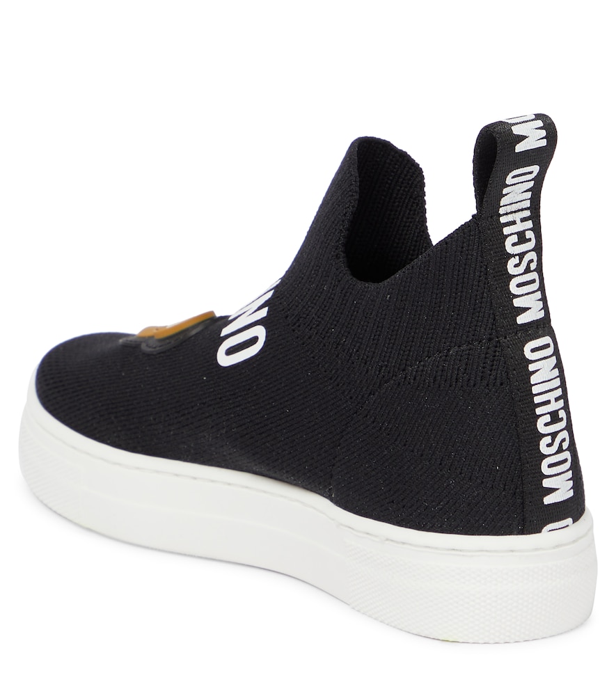  Moschino Kids Moschino Kids Sneakers Aus Strick 