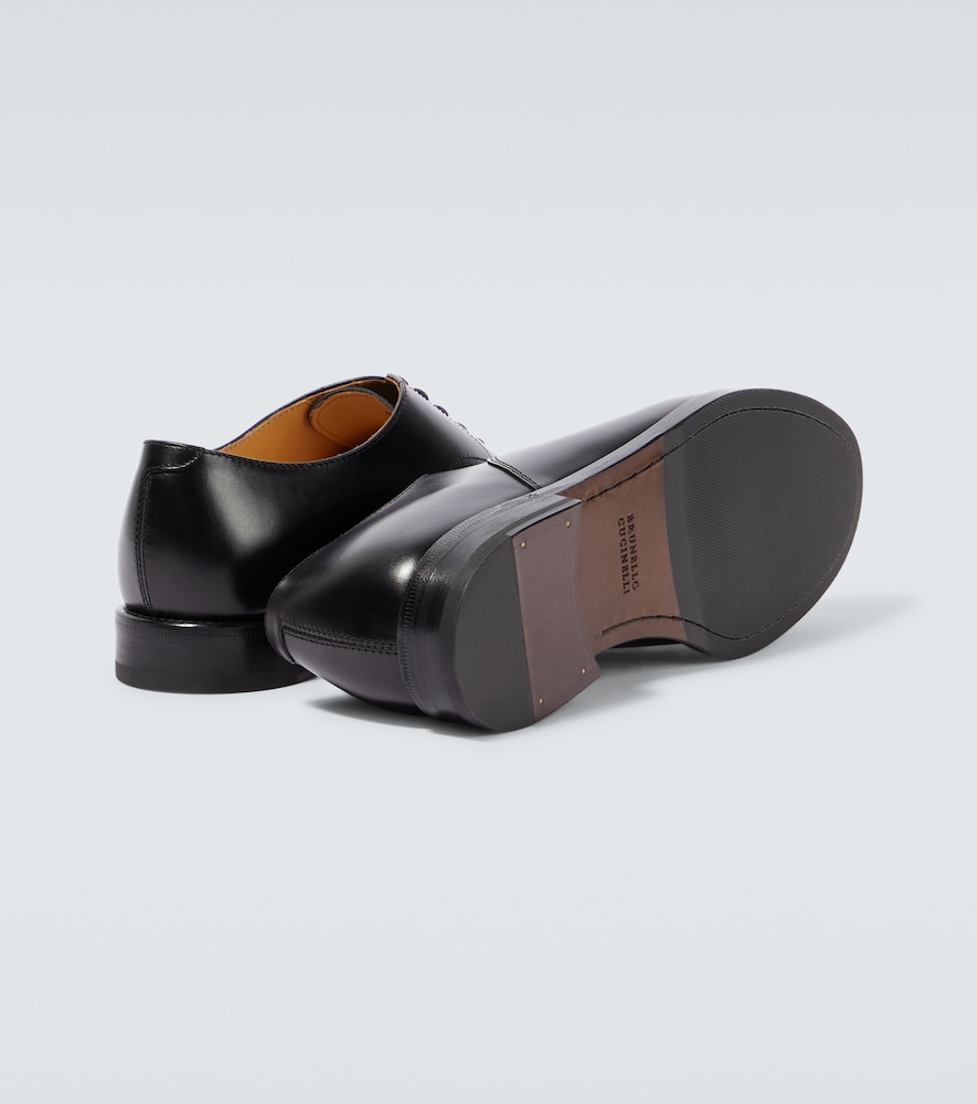  Brunello Cucinelli Brunello Cucinelli Leather Derby Shoes 