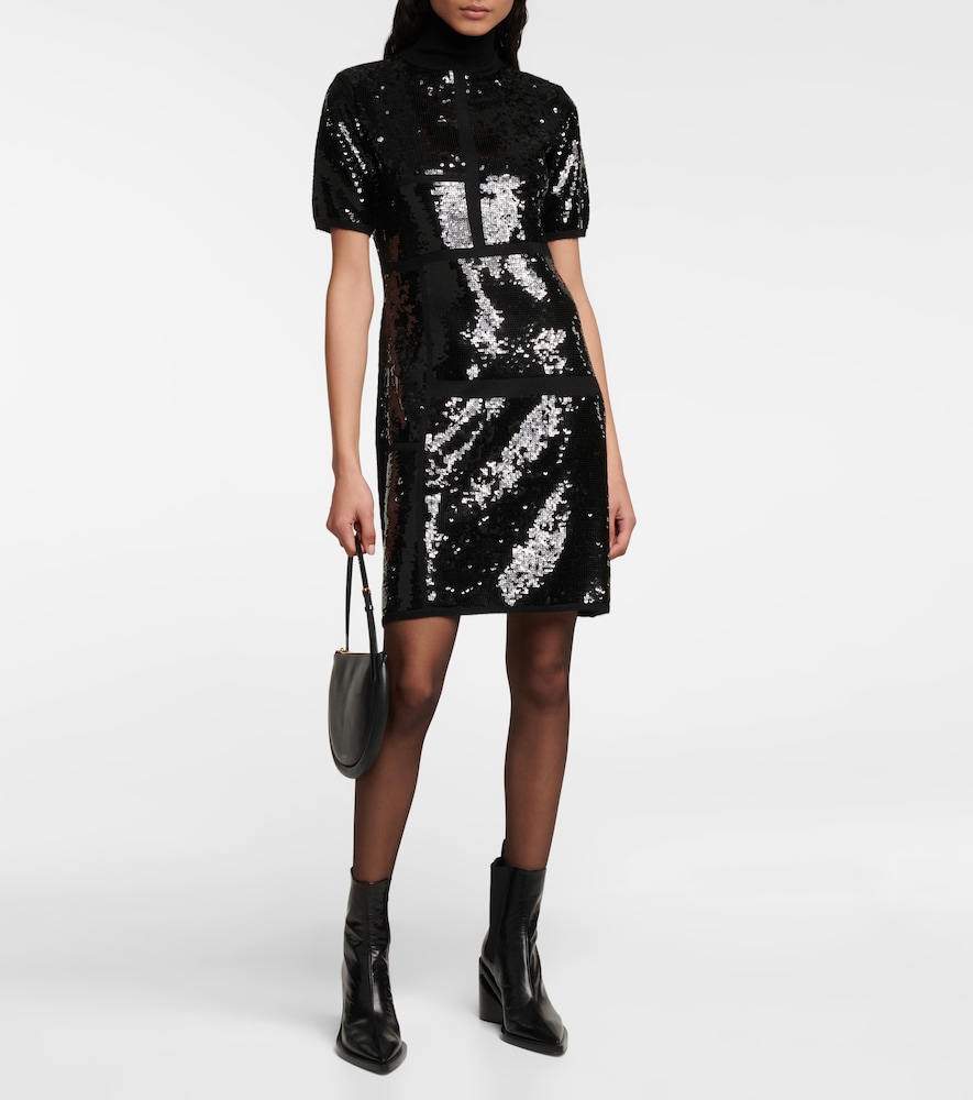  Joseph Joseph Sequined Wool-blend Minidress 