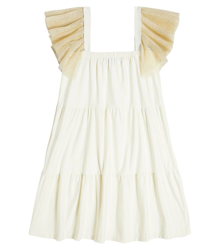 Suncracy Comte Dress In White