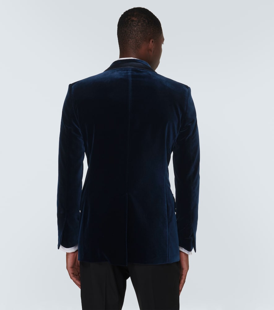  Tom Ford Tom Ford Smokingjacke Atticus Aus Baumwollsamt 