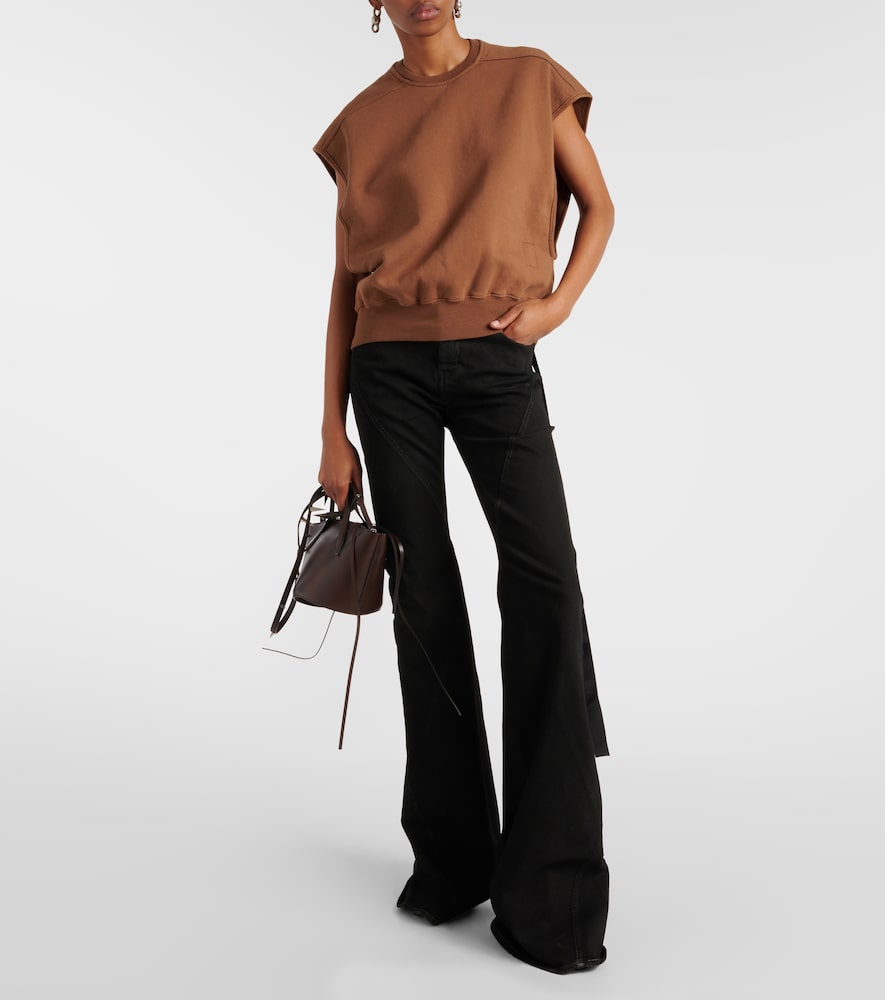Rick Owens Oversized cotton jersey top