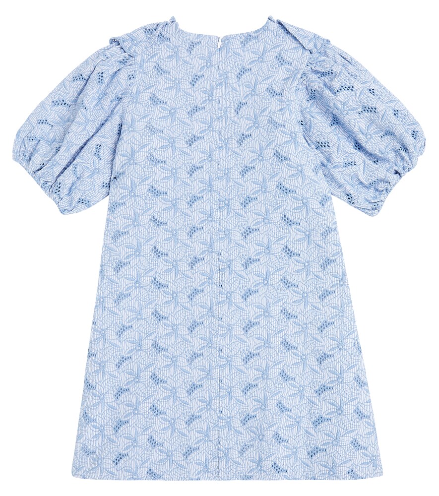  Tartine Et Chocolat Tartine Et Chocolat Besticktes Kleid Aus Baumwolle 