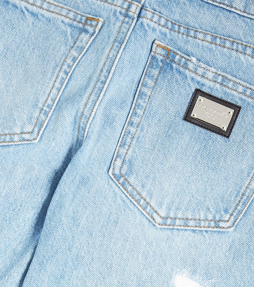  Dolce&gabbana Kids Dolce&gabbana Kids Distressed Jeans 
