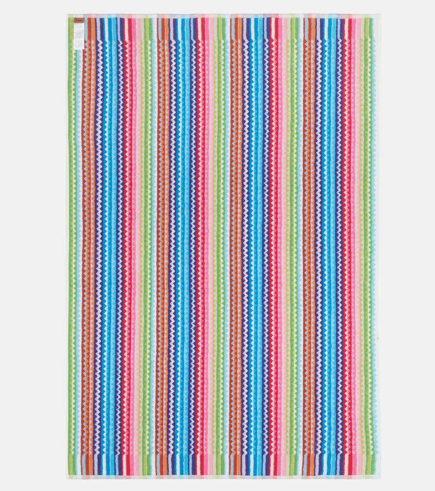 MISSONI RIVERBERO ZIGZAG COTTON TERRY BATH SHEET