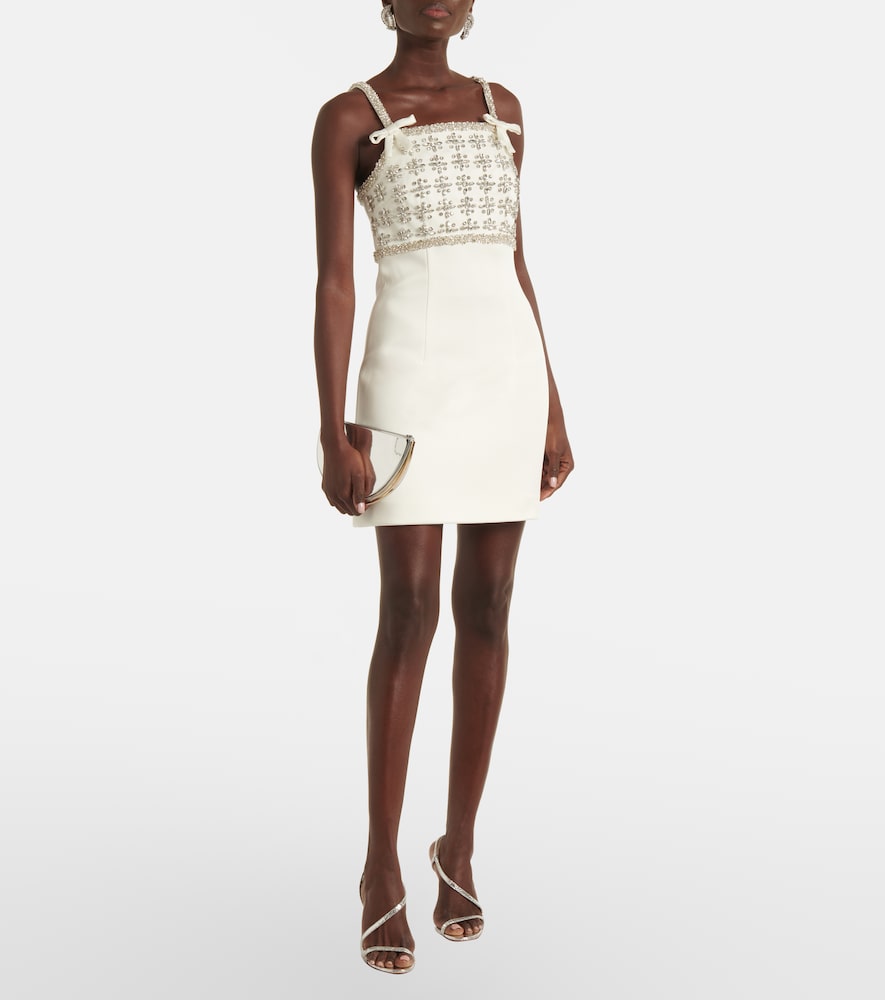  Rebecca Vallance Rebecca Vallance Minikleid Lia Mit Kristallen 