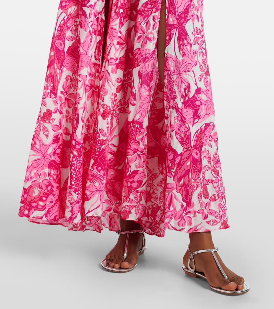  Poupette St Barth Poupette St Barth Bedrucktes Maxikleid Carla 