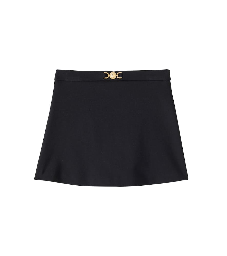 Versace Punto Milano Skirt In Black