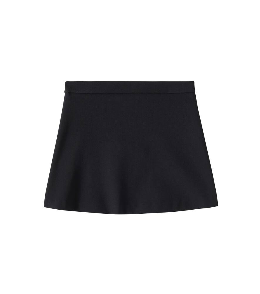 Versace Punto Milano Skirt In Black