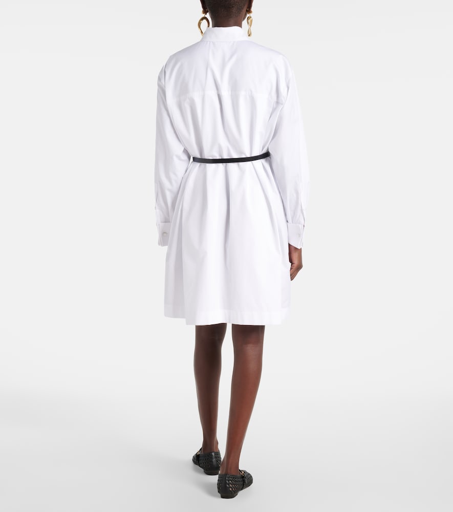  Max Mara Max Mara Vestido Camisero De Popelín De Algodón 