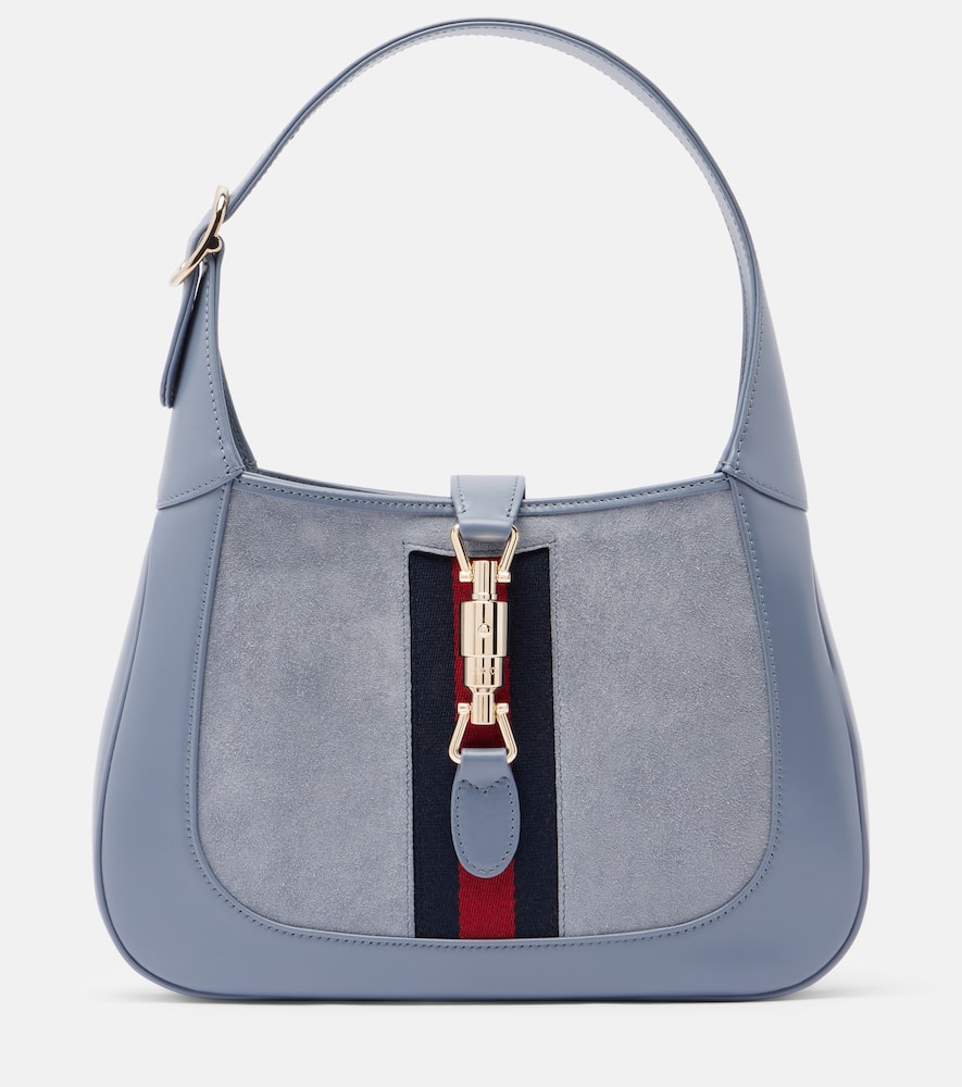 Jackie 1961 Medium suede and leather tote bag