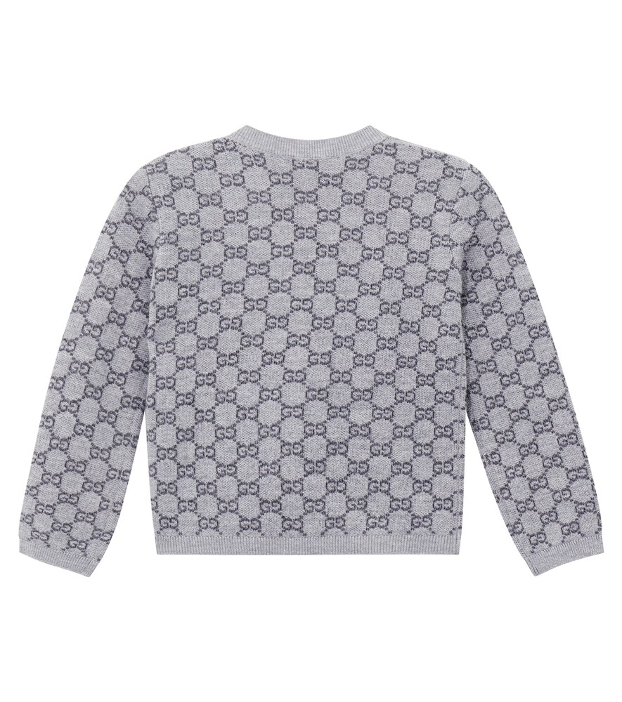  Gucci Kids Gucci Kids Baby Cardigan Gg Aus Wolle 