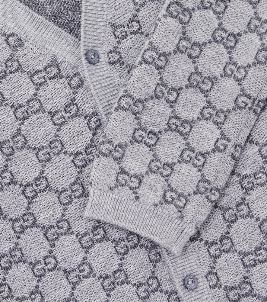  Gucci Kids Gucci Kids Baby Cardigan Gg Aus Wolle 