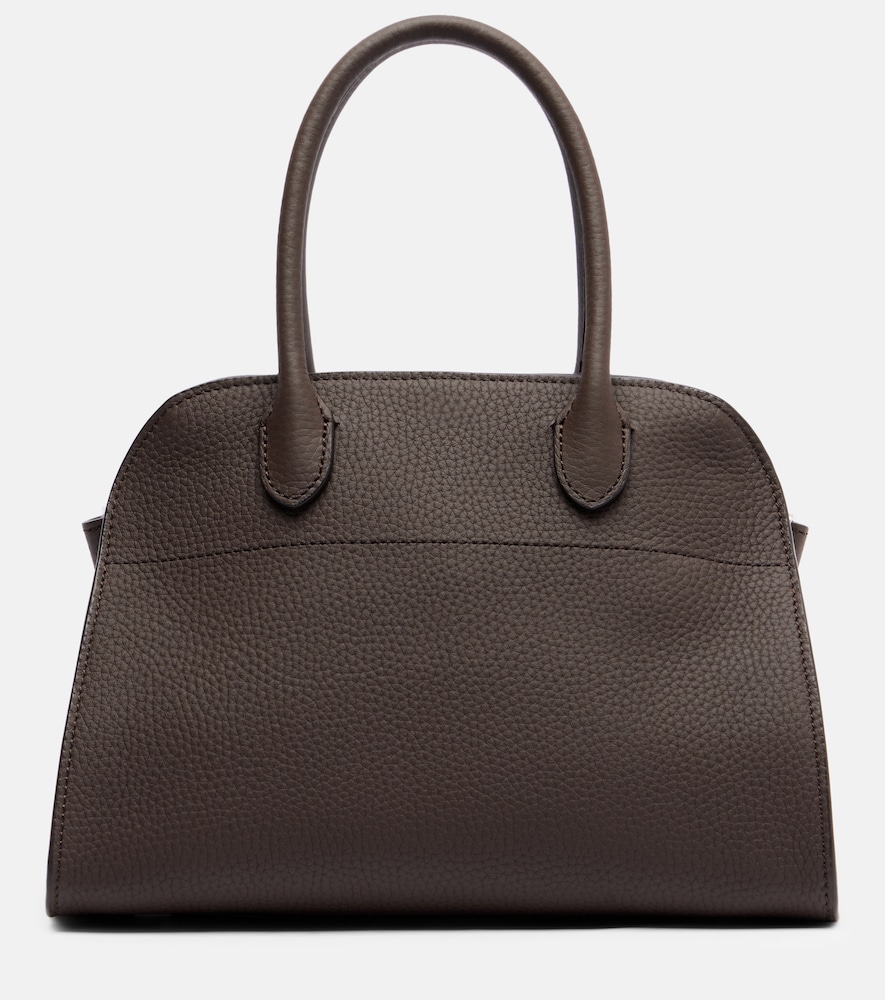 The Row Margaux Small Leather Tote Bag