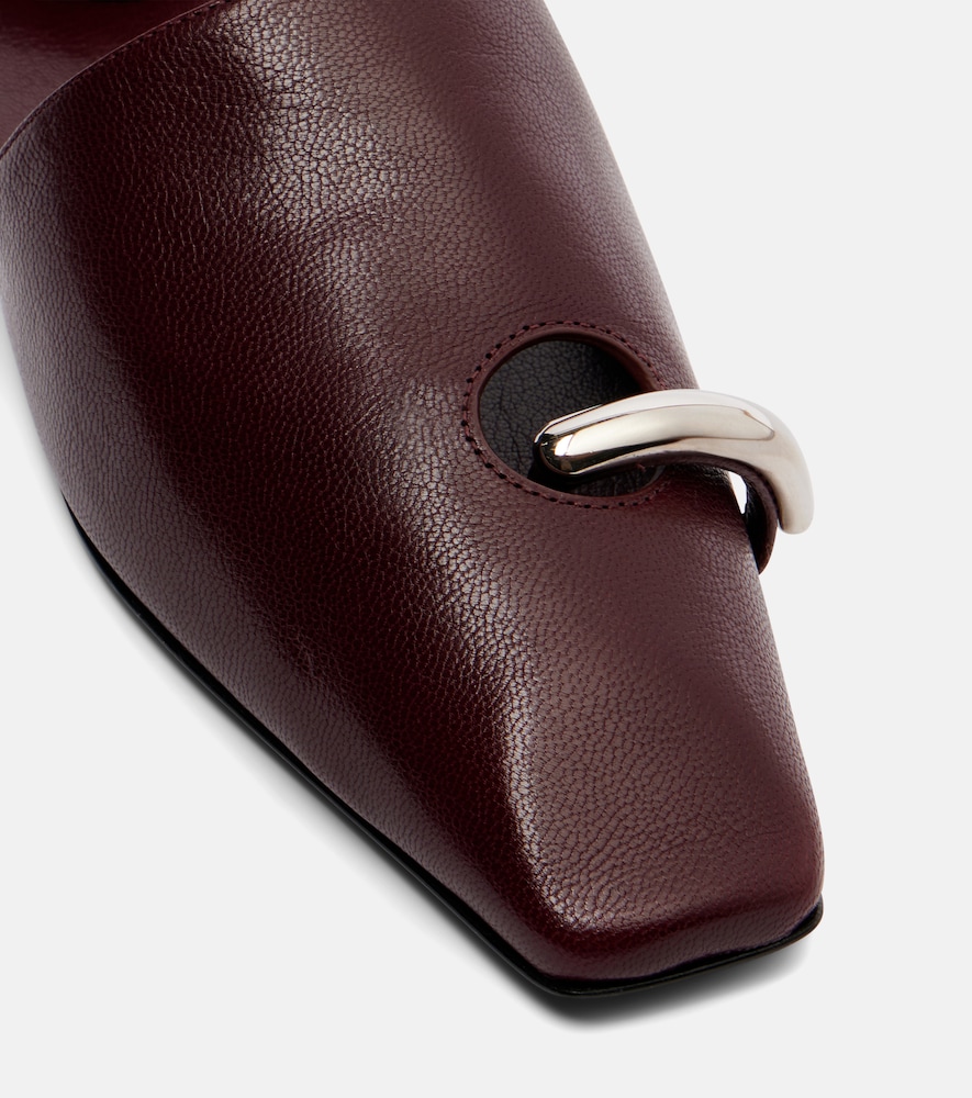 Tory Burch Tory Burch Pantoletten Pierced Aus Leder 