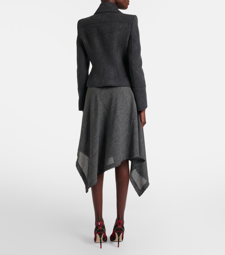  Mcqueen Mcqueen Midirock Aus Wolle 