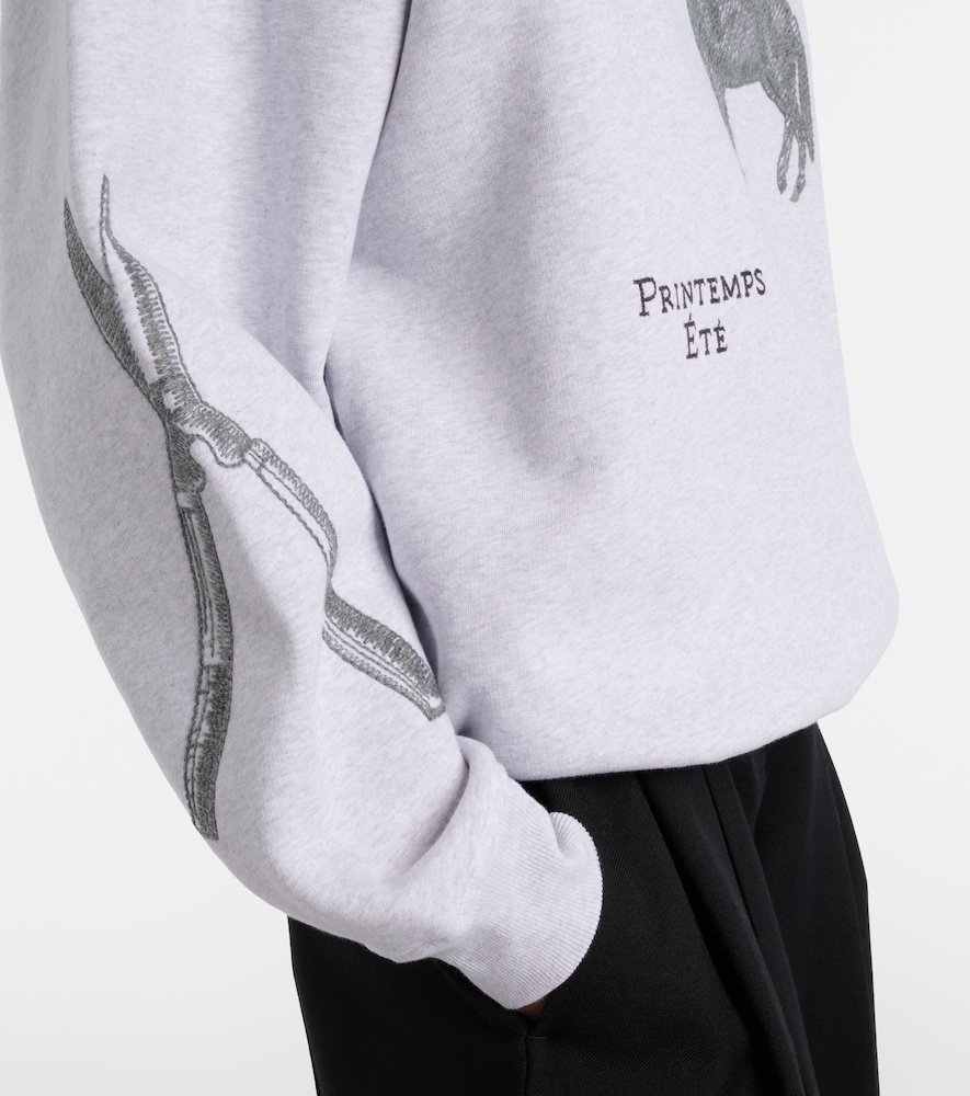  Jacquemus Jacquemus Besticktes Sweatshirt Ane Aus Baumwolle 