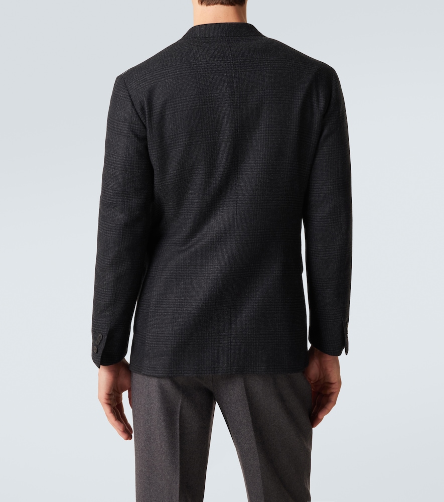  Saman Amel Saman Amel Blazer Aus Wollflanell 