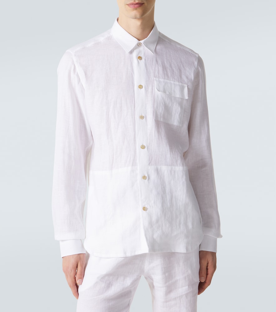  Kiton Kiton Hemd Aus Leinen 