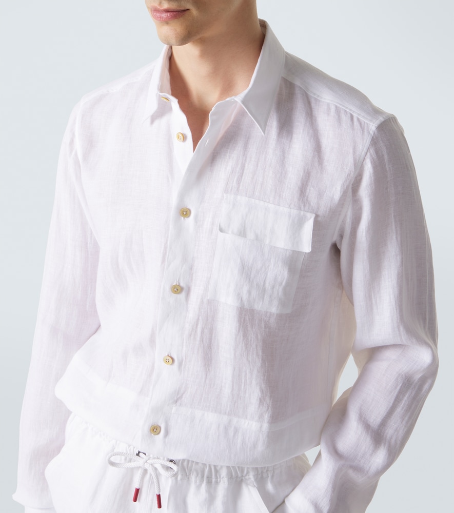  Kiton Kiton Hemd Aus Leinen 