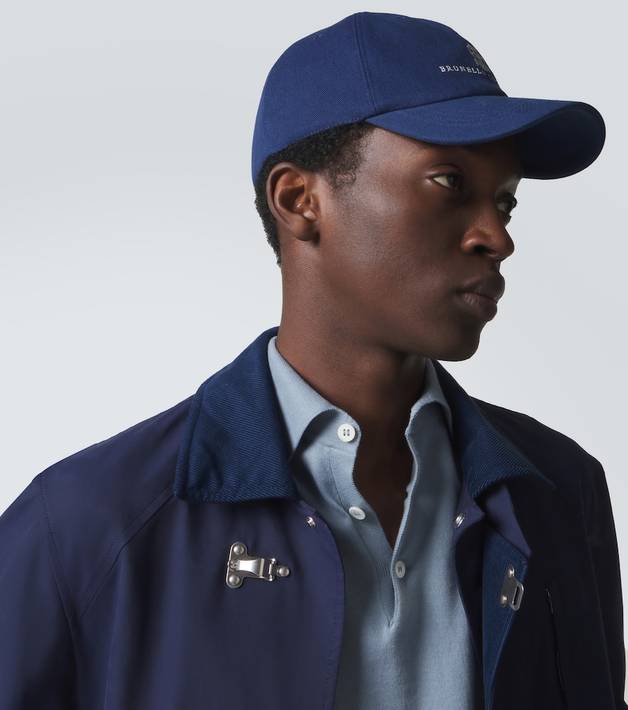 Brunello Cucinelli Brunello Cucinelli Baseballcap Aus Canvas 